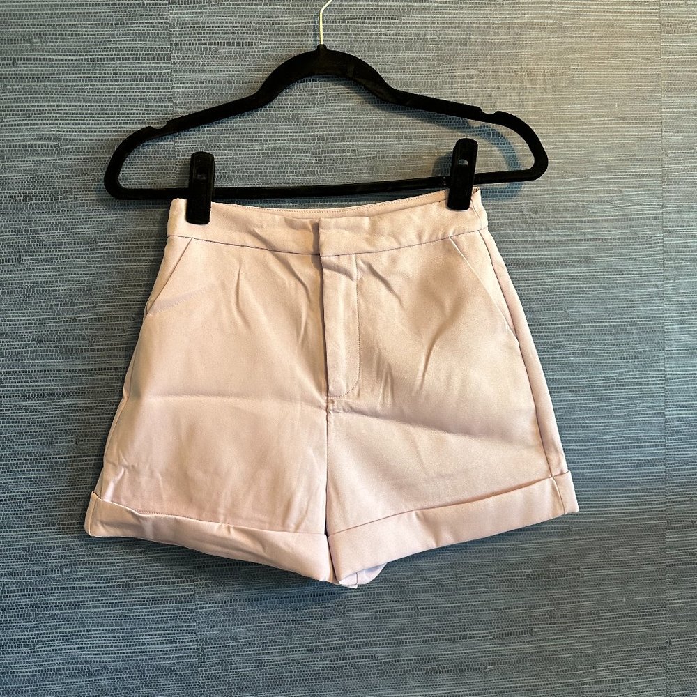 Purple Endless Rose Shorts